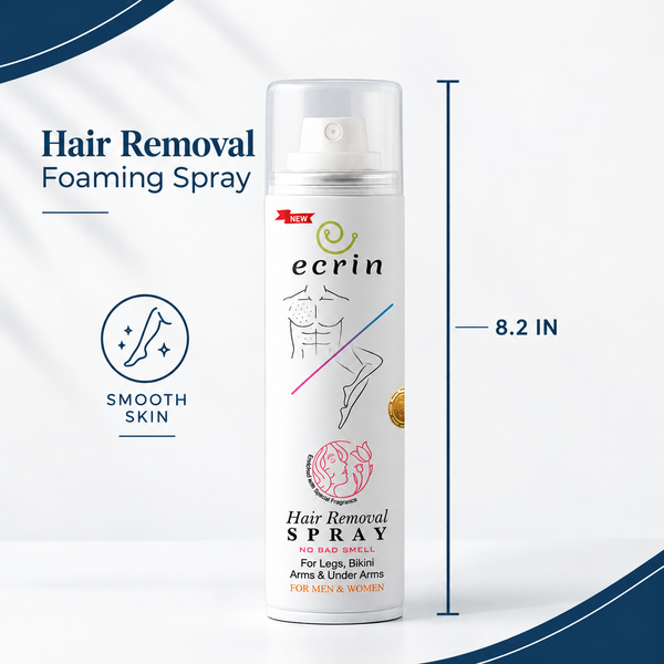 New Ecrin Hair Removal Foaming Spray - Advance Formula with Refreshing Fragrance (200ml)